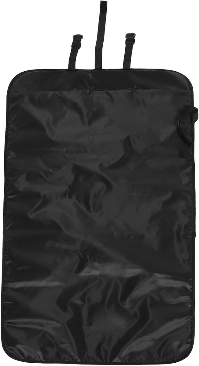 Deur Strijkmat - Hangende Strijkplank - Kleding Strijken - Snel te Installeren - 109 x 635 cm - Zwart