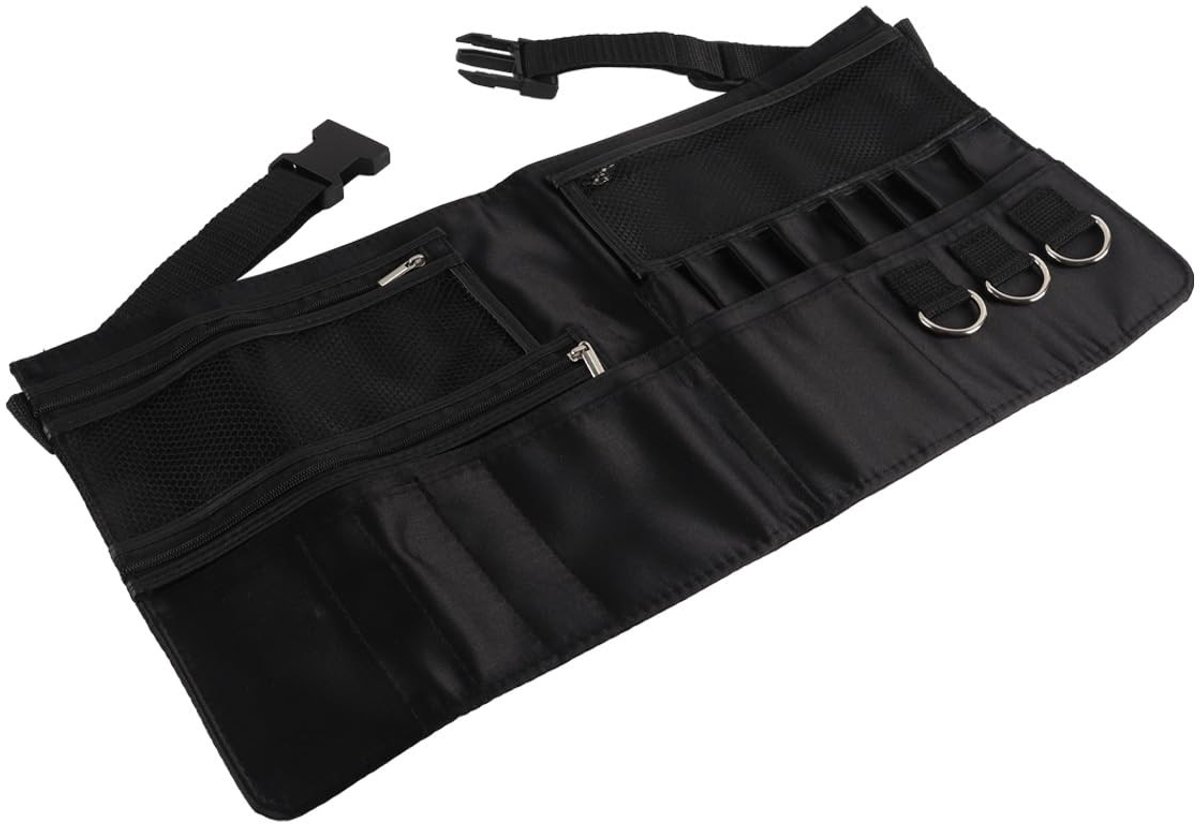 Omgoods - Make-upborstel Heuptas met 22 Zakken - Draagbare Opbergtas voor Make-up Artiesten