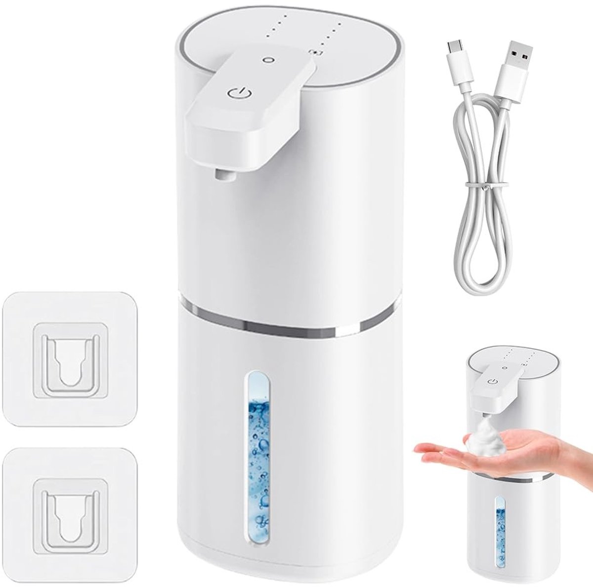 Omgoods - Automatische Zeepdispenser met Infrared Sensor en Oplaadbaar