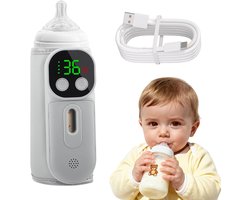 Omgoods - Draagbare Flessenwarmer, 8000 mAh met Temperatuurregeling