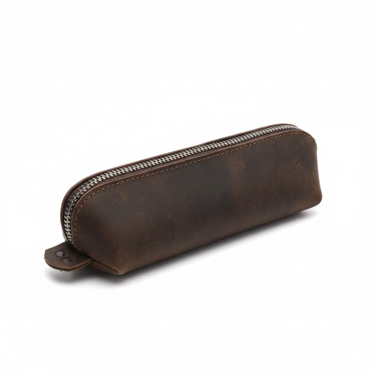 Omgoods - Handgemaakt Echt Lederen Pennenhouder voor Desk Organizer