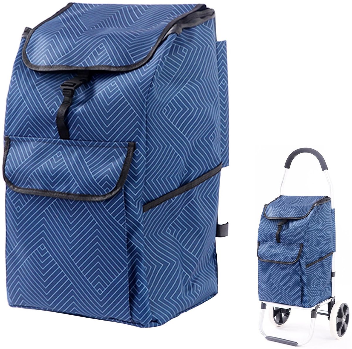 Omgoods - Vervangende Waterdichte Winkelwagen Tas van Oxford Stof
