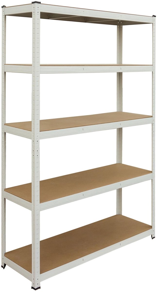 Omgoods - Stevige Opbergunit met 5 Planken 200 x 120 x 40 cm