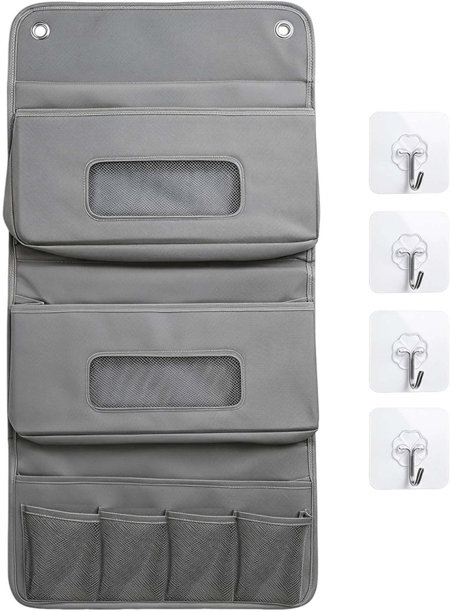Omgoods - Ruimtebesparende Deurorganizer met 3 Niveaus en Haken