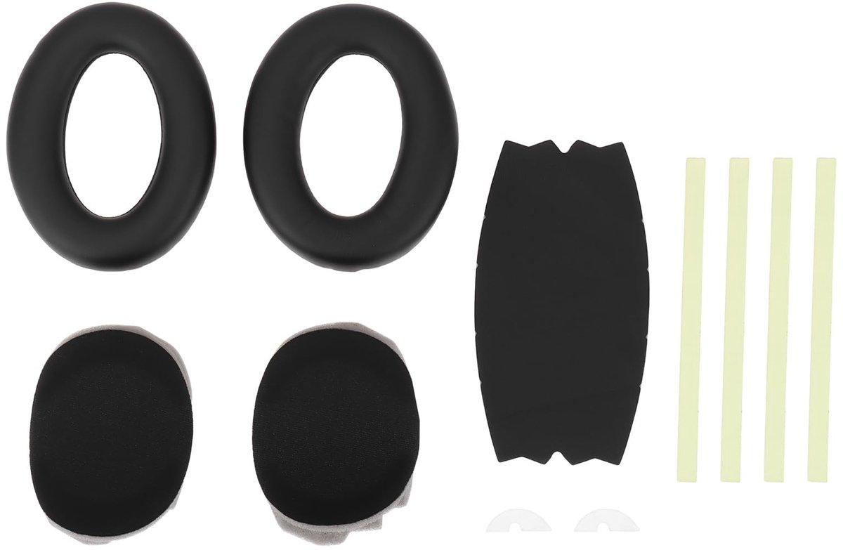 Omgoods - Over-ear Hoofdtelefoon Oorkussens en Hoofdband Kussen Set
