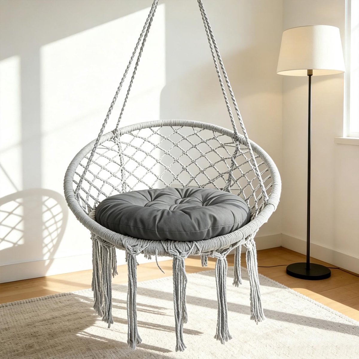 Omgoods - Hangstoelkussen 60 x 60 cm Waterdicht en Comfortabel