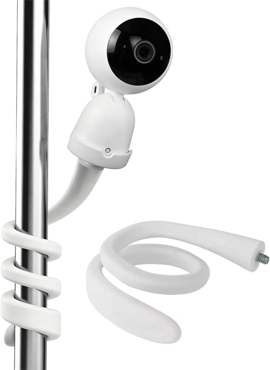 Houders voor apparaten - Universele steun - Veilige bevestiging - Compatibel met monitoren - 157 x 131 cm - Wit