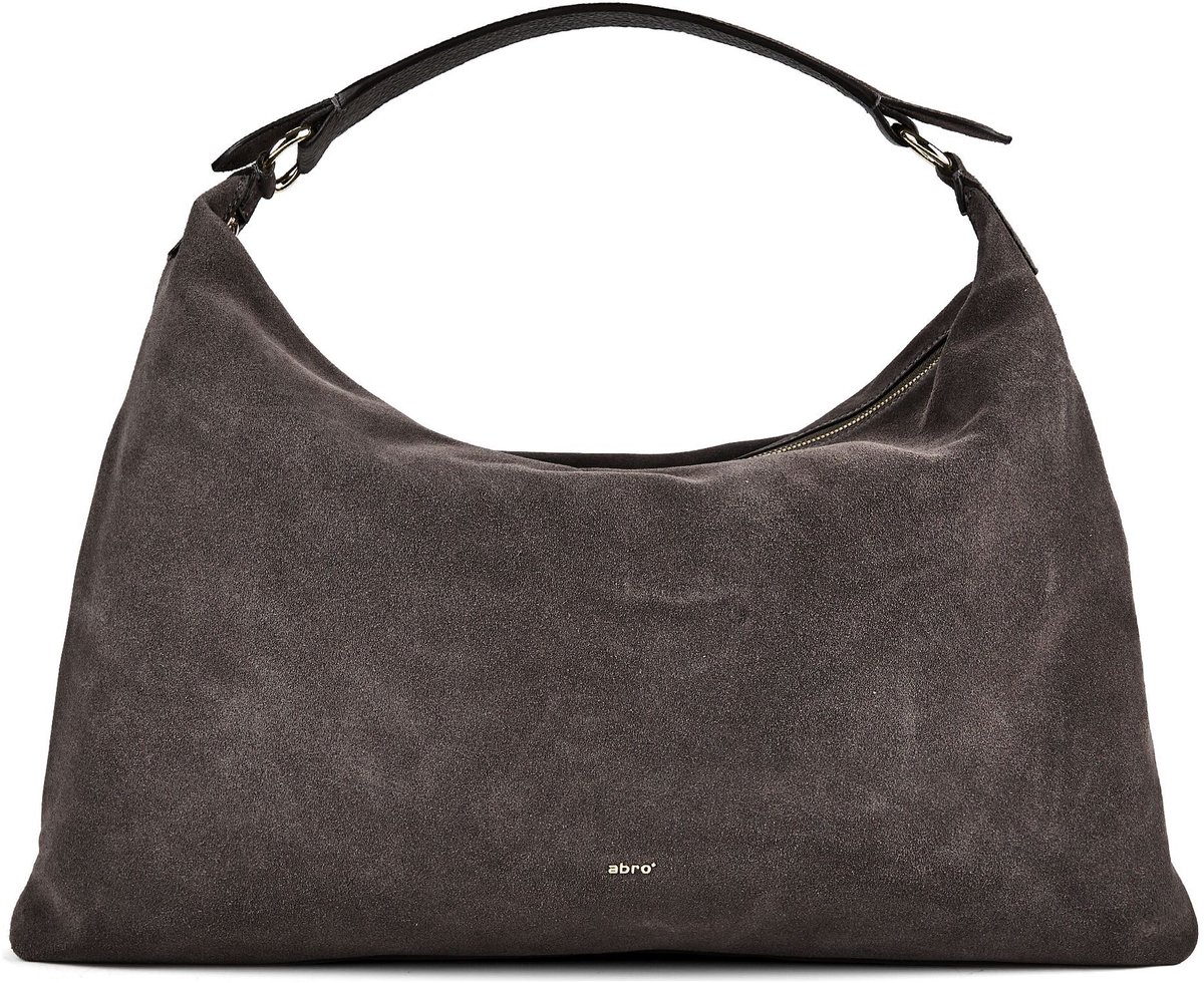 abro All in one Schoudertas Leder 50 cm - Dames - grey
