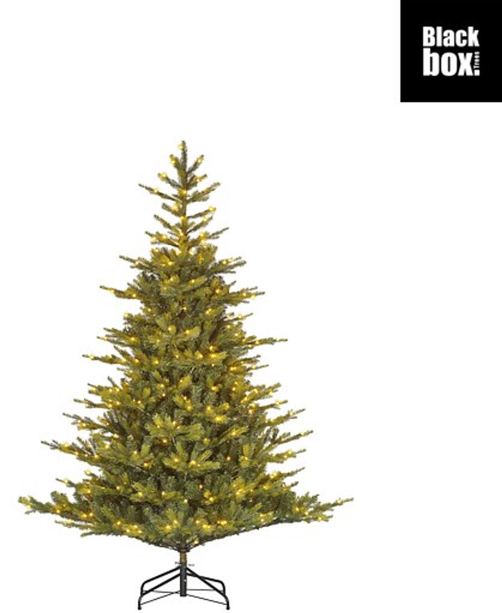 Grimshaw x-mas tree led green 260L TIPS 1564 with timer & dimmer - h185xd132cm