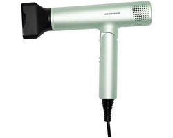Heinner Professionele Föhn – 1600 W BLDC-motor – 3 Snelheidsstanden – 3 Temperatuurstanden – Zelfreinigende Functie – Ionische Functie – Koude Lucht – Concentrator en Diffuser – Inklapbare Handgreep – Groen