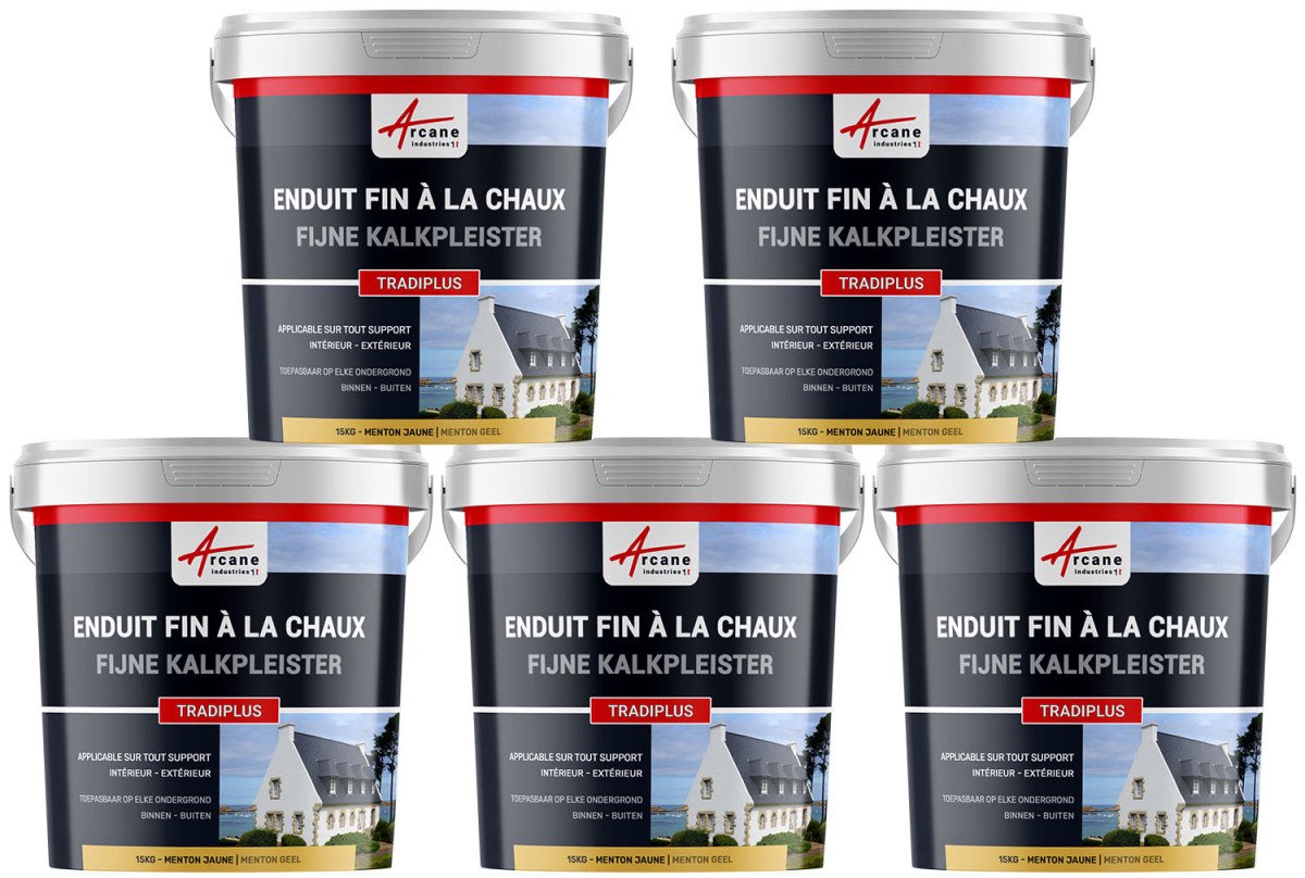 Fijne kalkpleister voor binnen- en buitendecoratie - TRADIPLUS