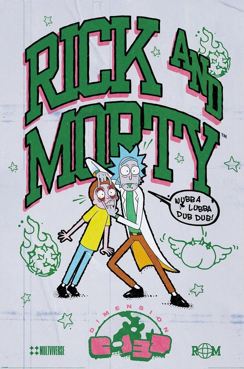 Pyramid Poster Rick and Morty - Bodega Universe 61x91,5cm Divers