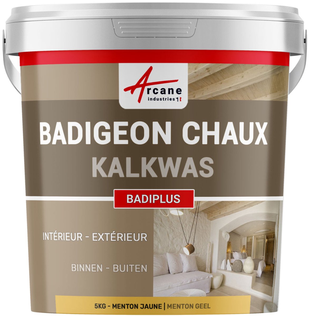 Kalkpleister Binnenmuur en Buitengevel - BADIPLUS