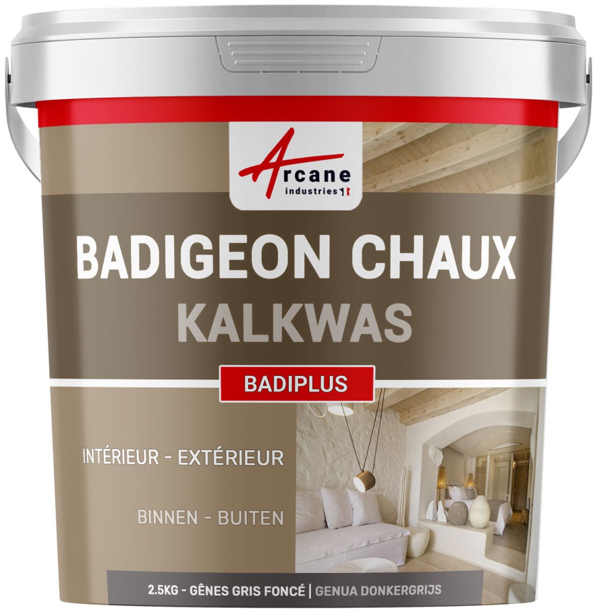 Kalkpleister Binnenmuur en Buitengevel - BADIPLUS