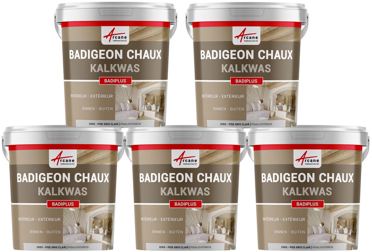 Kalkpleister Binnenmuur en Buitengevel - BADIPLUS