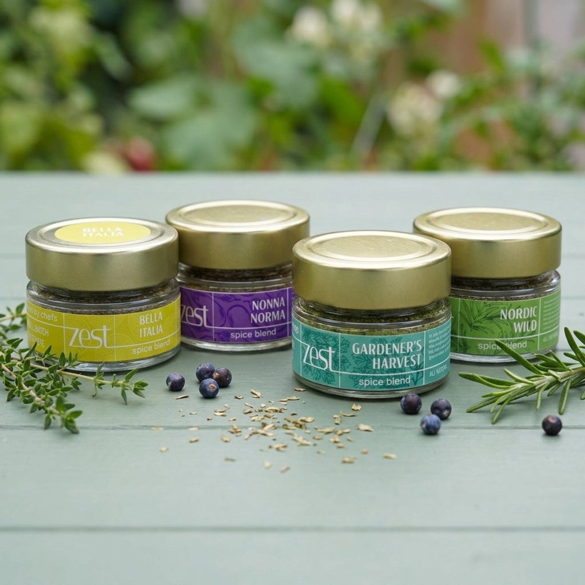 ZEST Taste of Europe 4-Pack – Europese Kruidenmixen Cadeauset
