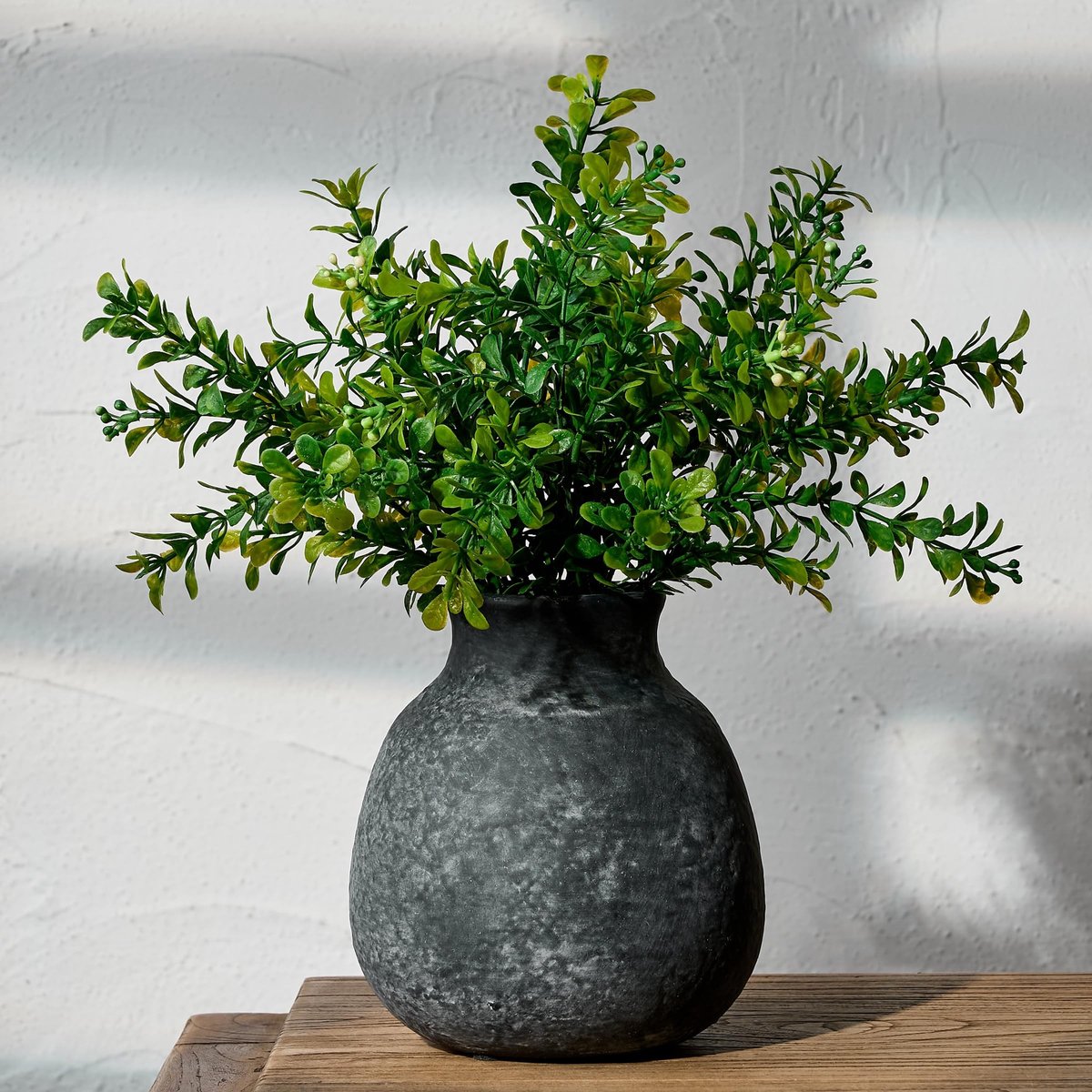 Omgoods - Rustieke Keramische Vaas van 15 cm voor Thuisdecoratie
