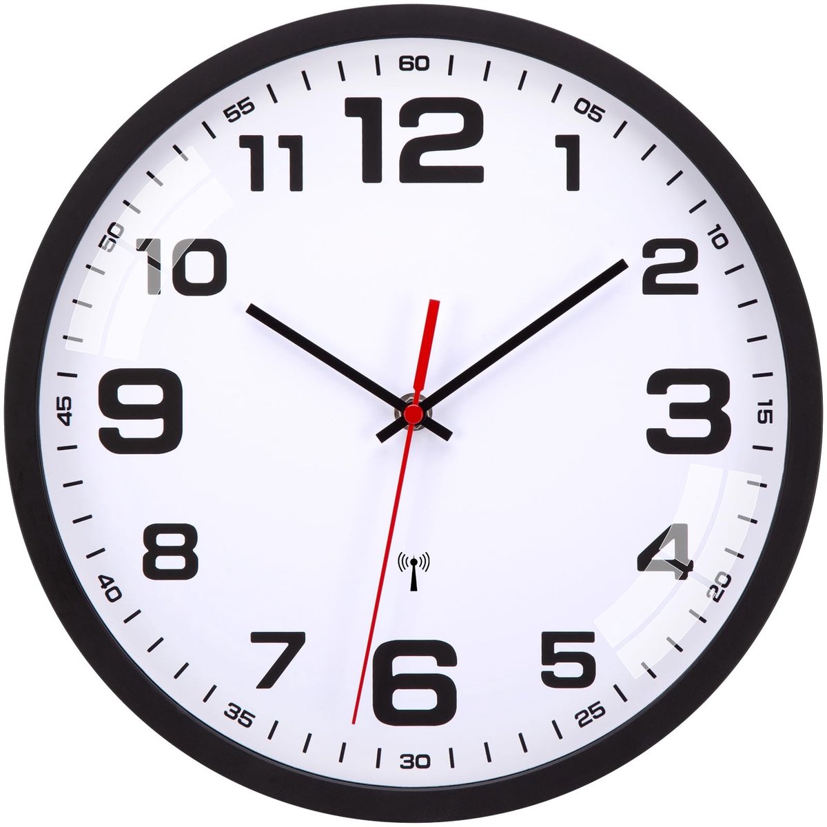 Omgoods - Stille Wandklok van 30cm met Quartz Mechanisme