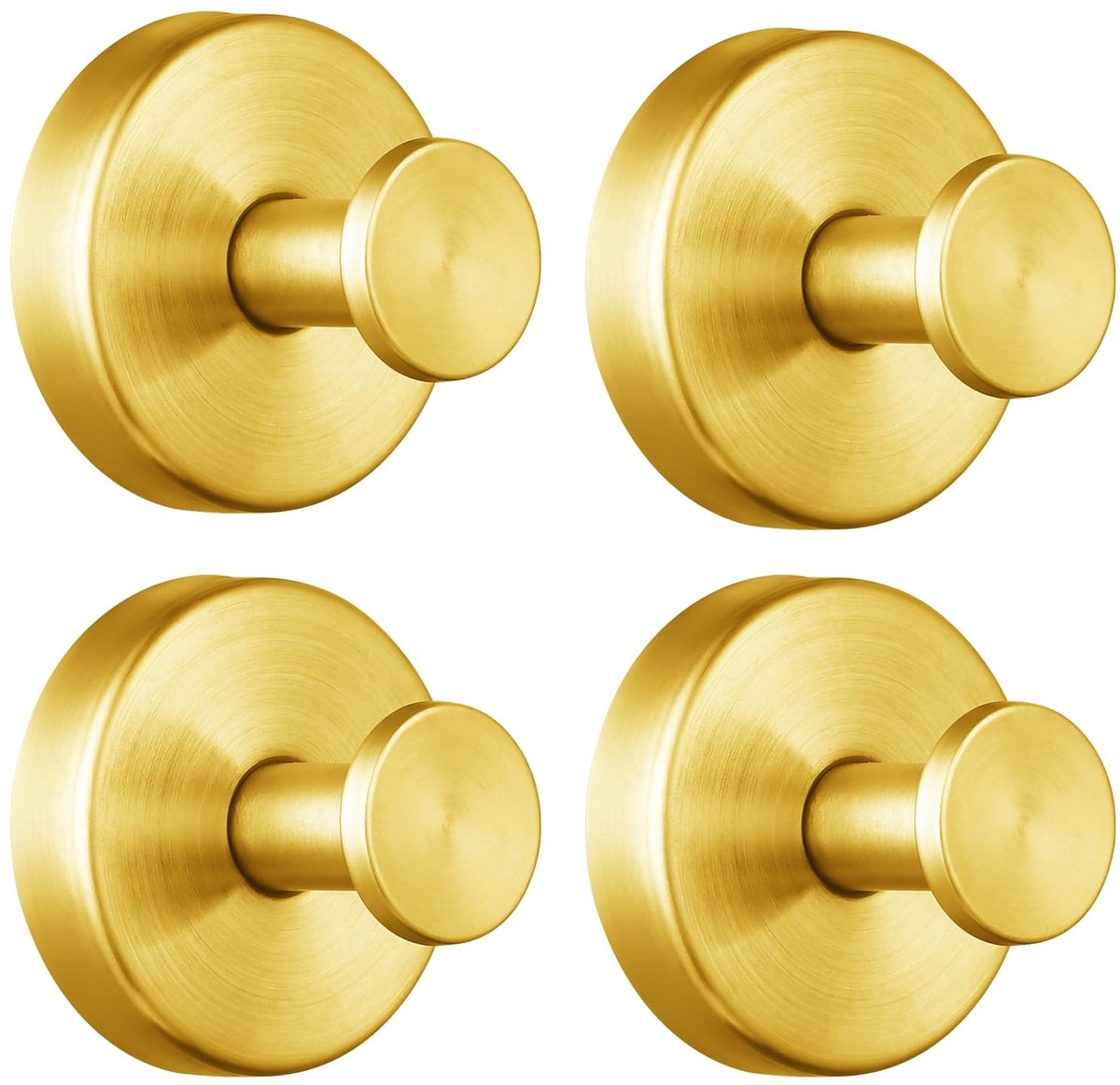 Omgoods - Zuignap Haken voor Badkamer en Keuken (4 Stuks)