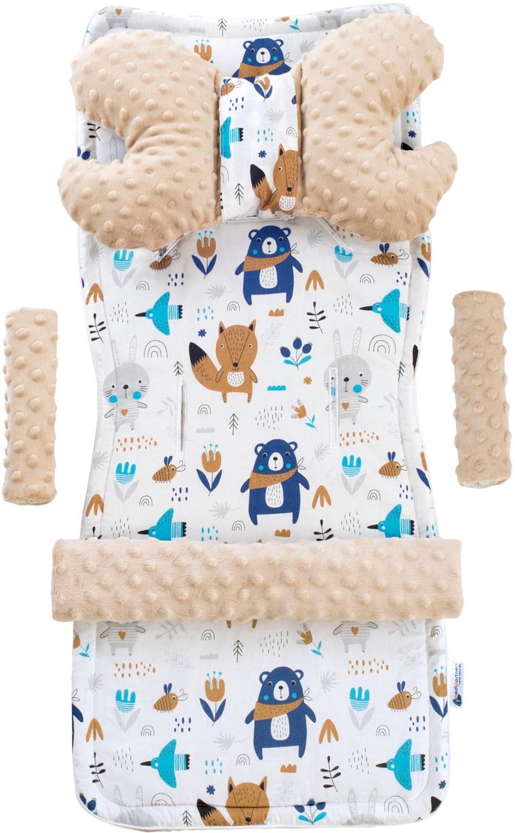Omgoods - 5-Delige Universele Stoelhoes Set voor Kinderwagens en Buggy's
