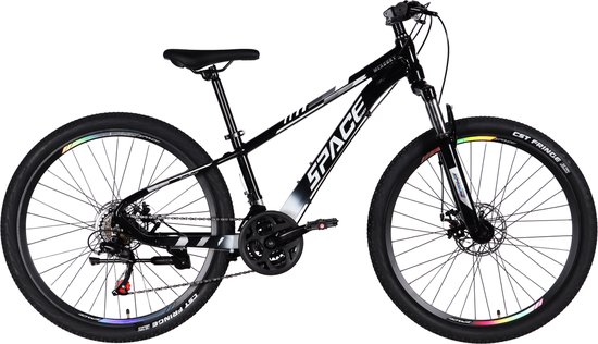 Mercury - Mountainbike - 26 inch - 21 versnellingen - Aluminium frame - Schijfremmen - Voorvork met vering - Zwart van Mercury — afbeelding 2