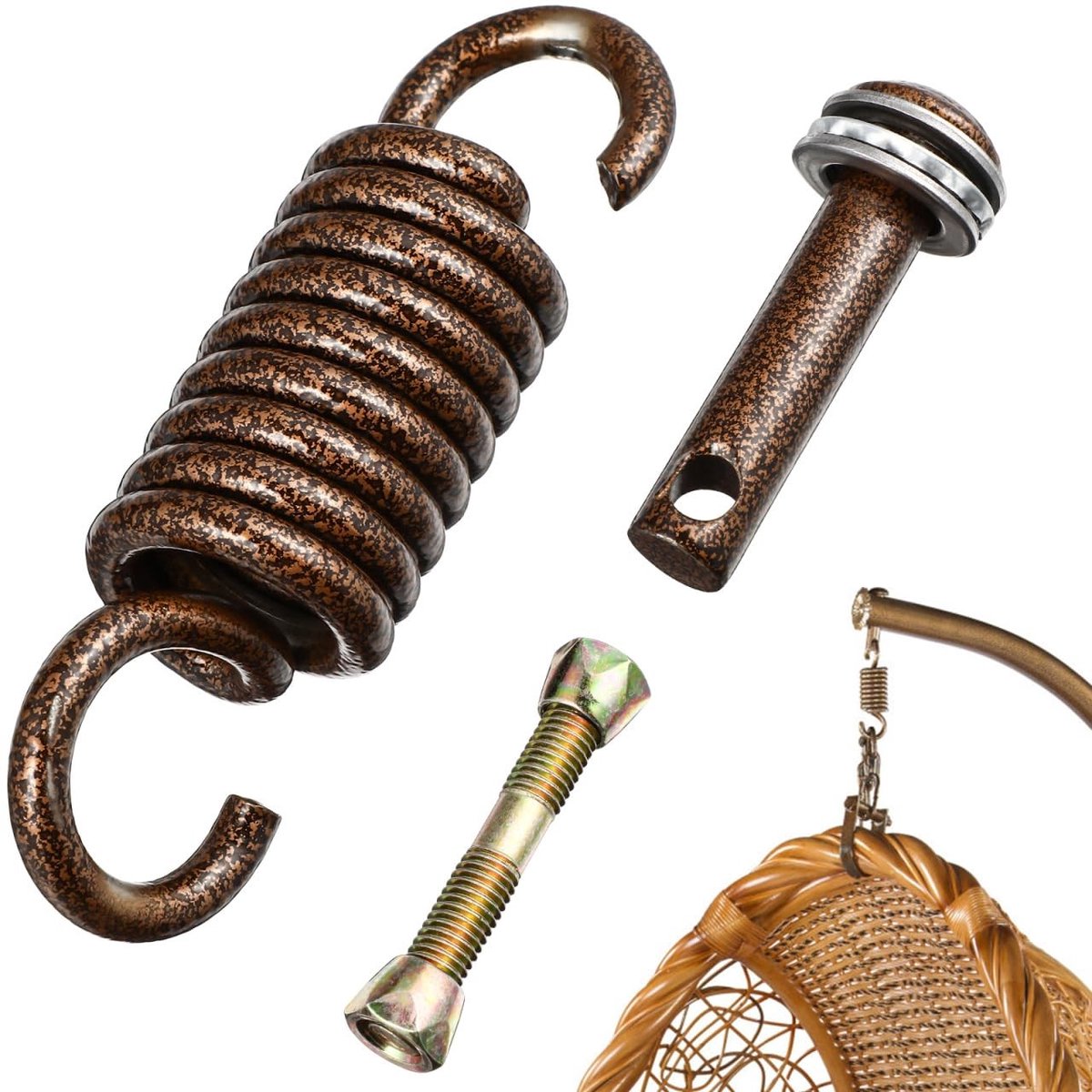 Omgoods - Eierstoel Ophangset met Haken en Pen