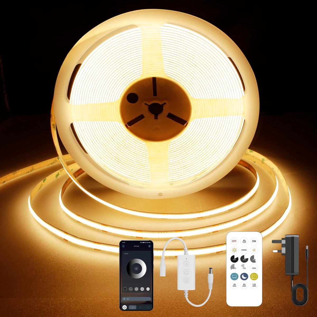 Omgoods - Dimbare LED Strip van 7.5 m met Afstandsbediening