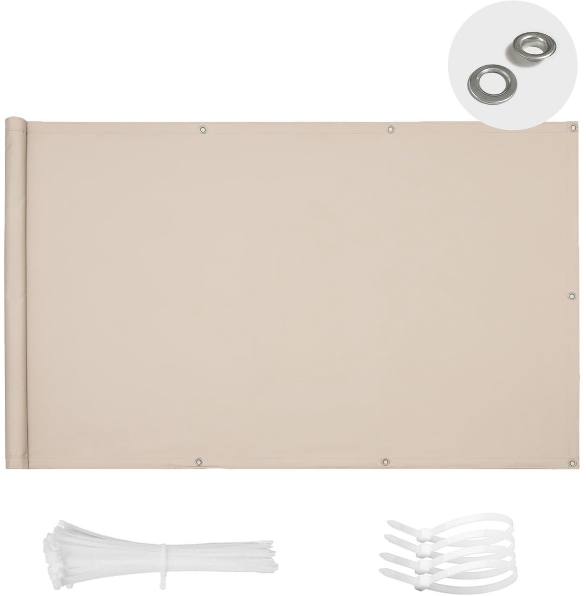 Omgoods - Privacy Scherm voor Balkon en Tuin - 80 x 600 cm