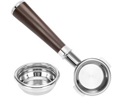 Omgoods - 58mm Bottomless Portafilter voor Perfecte Espresso