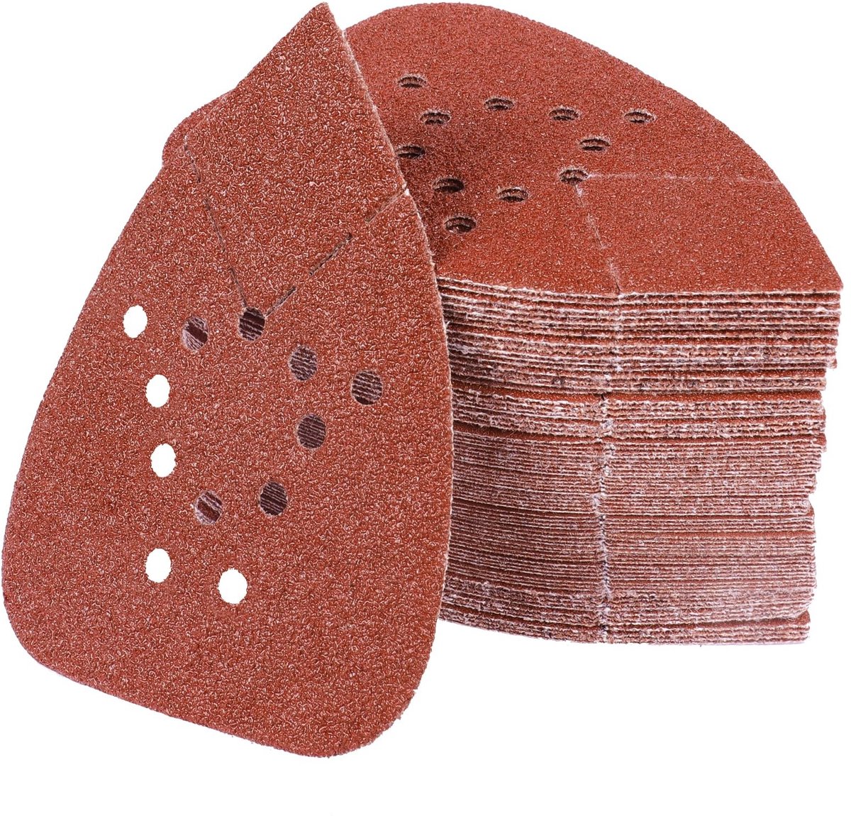 Omgoods - 70 Stuks Triangular Schuurpapier 40 Grit voor Deltaschuurmachine