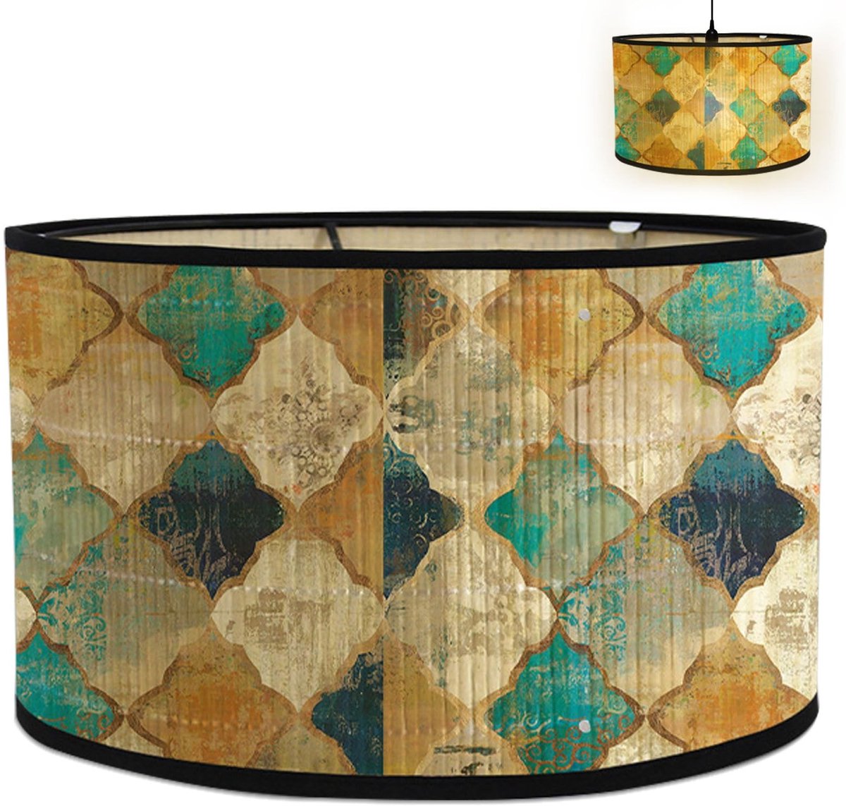 Omgoods - Woven Lampshade 30 x 20 cm voor Tafel- en Vloerlampen