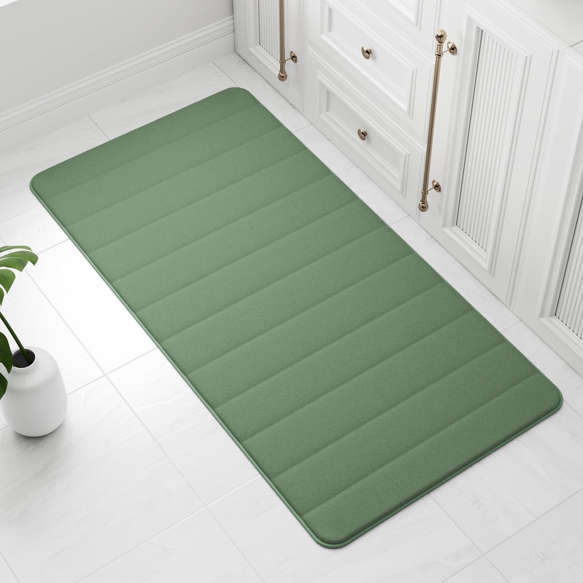 Omgoods - Memory Foam Badmat 60 x 120 cm met Sneldrogende Technologie