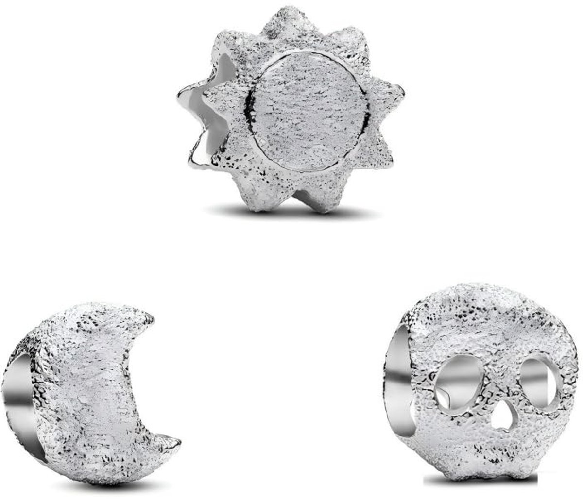 Omgoods - Charms Sieradenarmband met Sterren en Maan Set