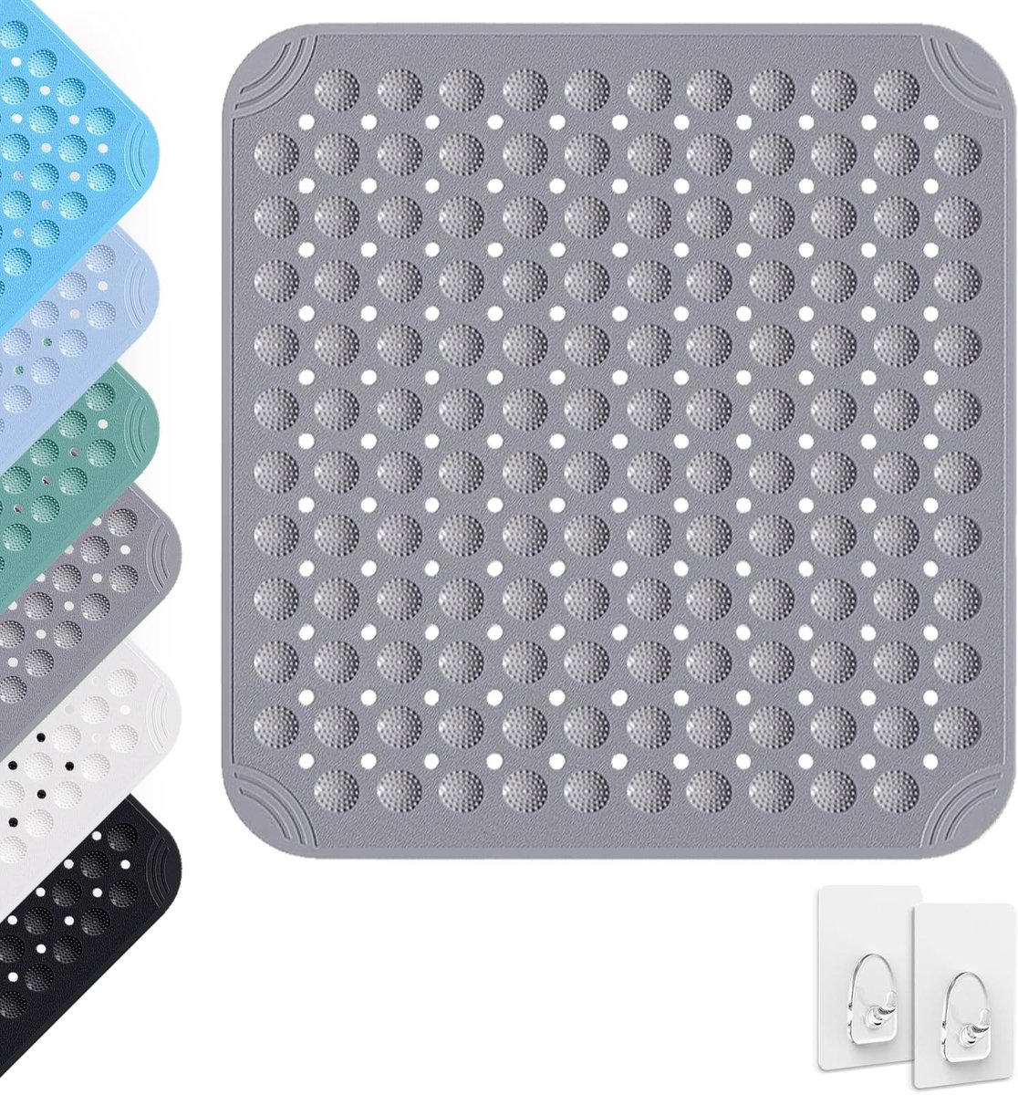 Omgoods - Antislip Douchemats 80 x 80 cm met Zuignappen