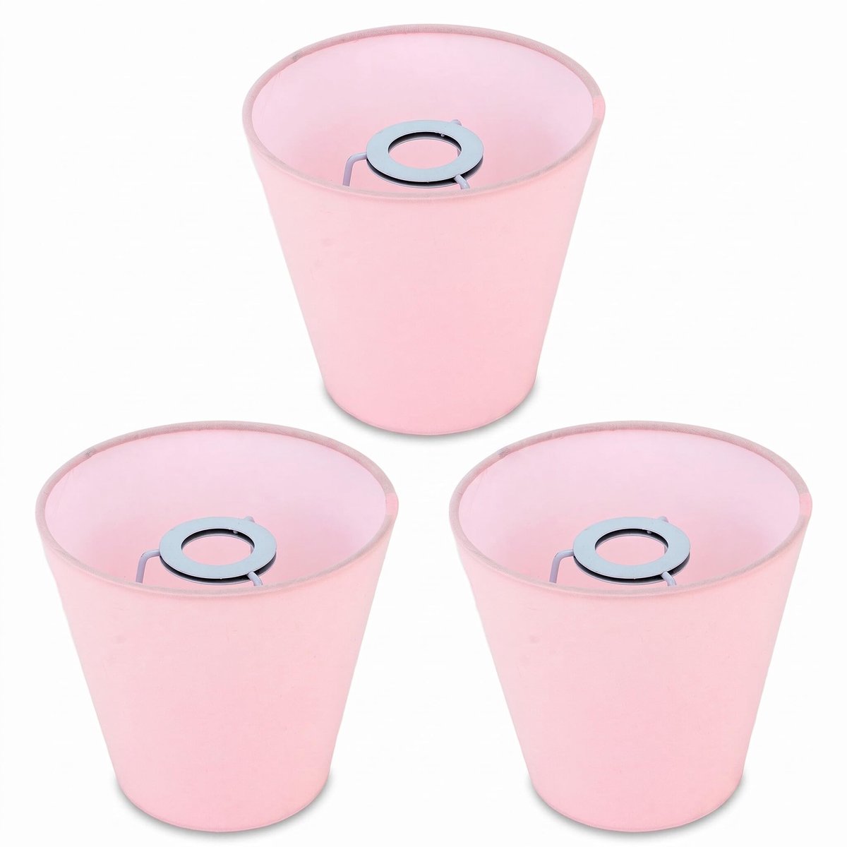Omgoods - 3 Stuks Moderne Stoffen Lampenkappen voor Tafellampen