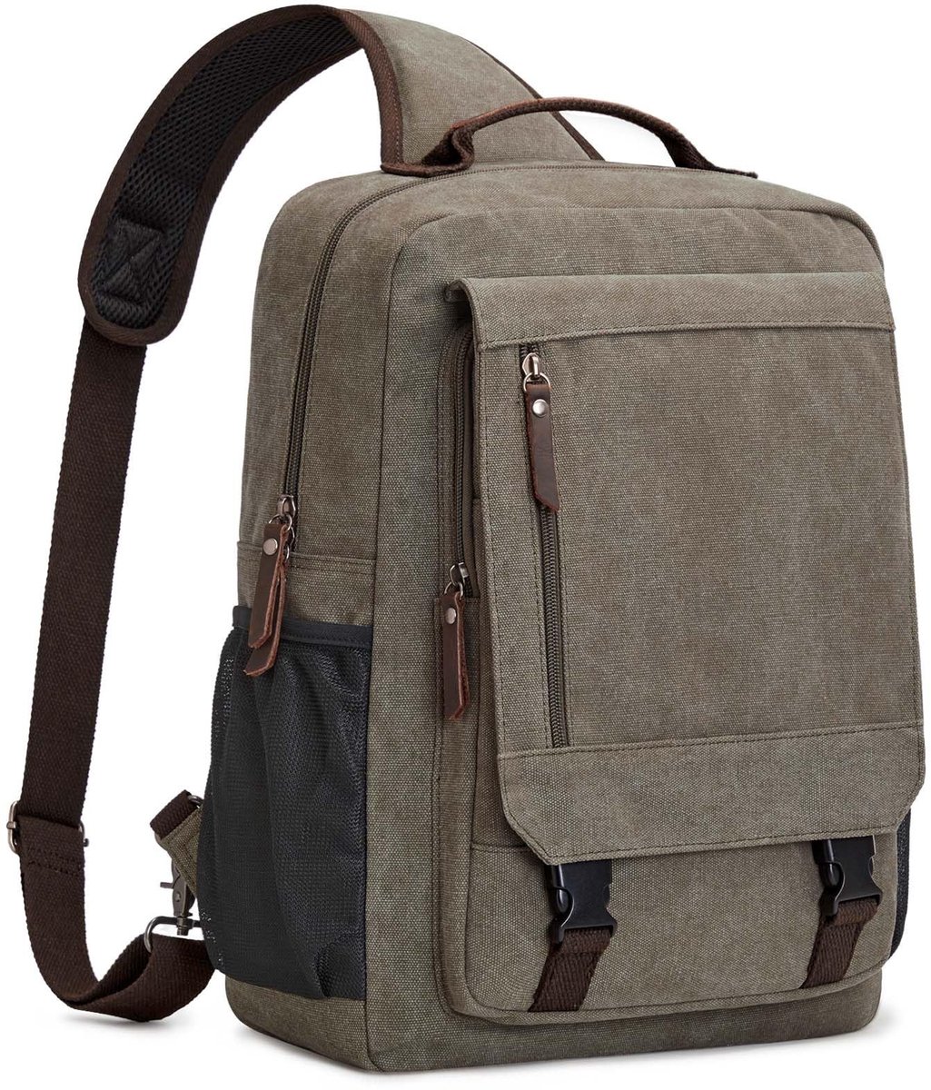 Omgoods - Sling Rugzak voor Mannen - Crossbody Schoudertas voor Outdoor Activiteiten