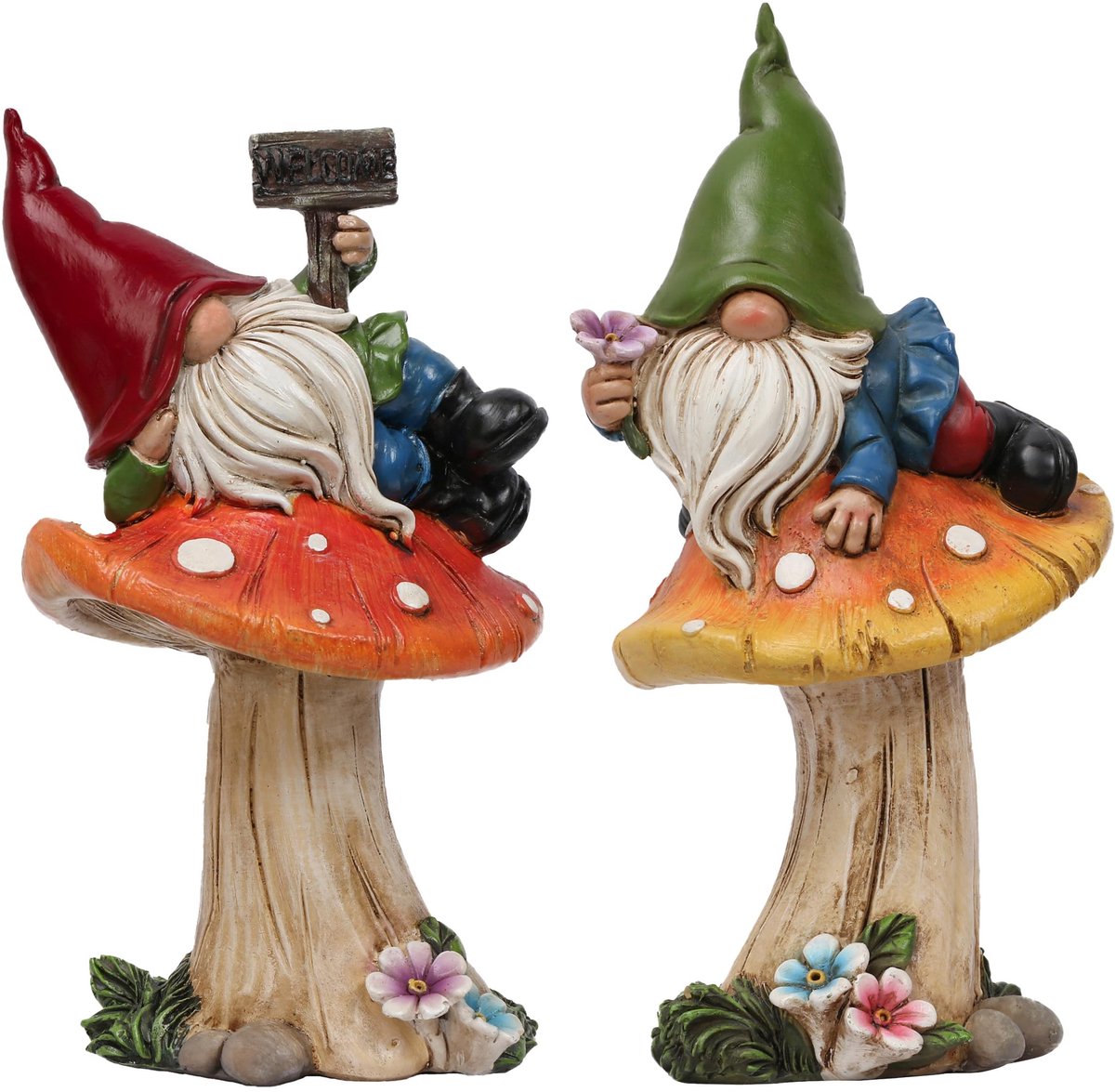 Omgoods - Tuinornament met Schattige Egel voor Buiten