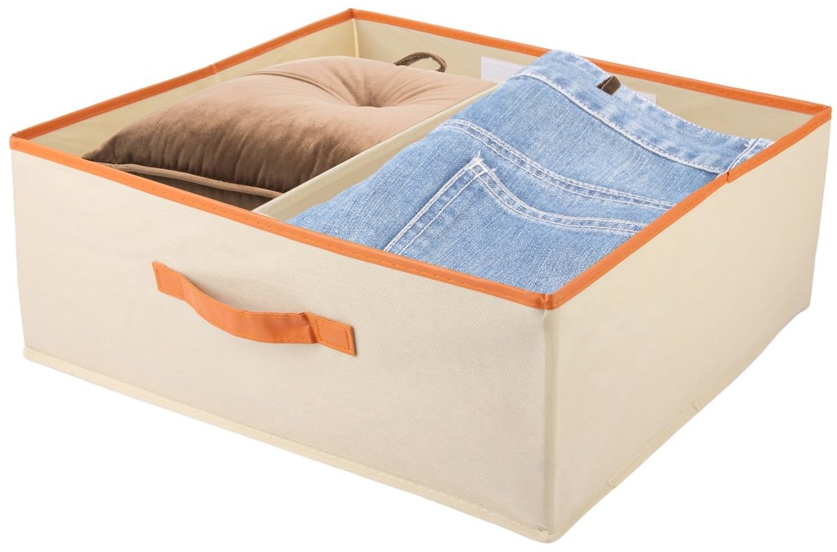 Omgoods - Set van 2 Opbergdozen 50 x 40 x 20 cm