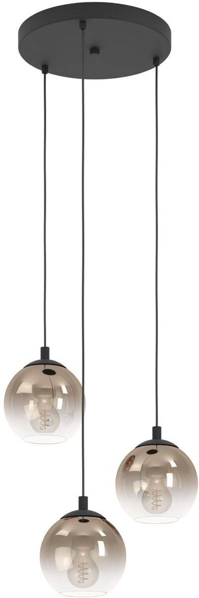 Omgoods - Pendant Lamp met 3 Fakkels voor de Eetkamer