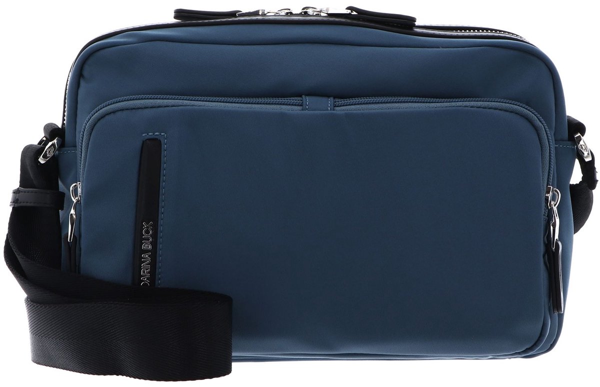 MANDARINA DUCK schoudertas Hunter Reporter Bag Cosmic blauw