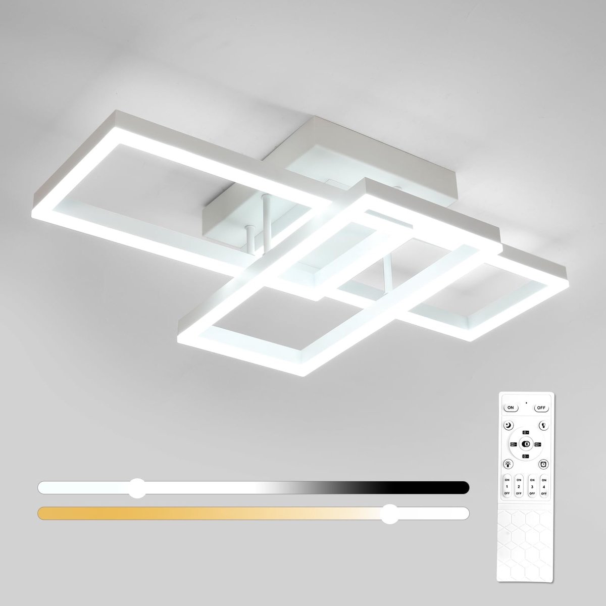 Dimbare LED-Plafondlamp met Afstandsbediening