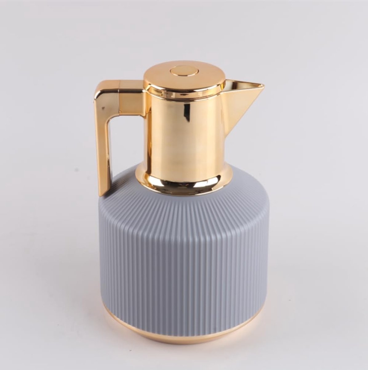 Omgoods - 1L Thermoskan - Koffie- en Thee Dispenser met Dubbelwandige Isolatie