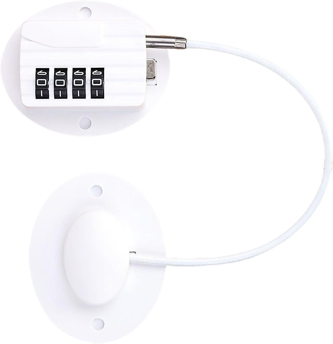 Refrigerator Lock with Passwords, No Drilling Required, Safety Locks, Refrigerator with Glue, Drawer Lock for Kids - ShopVlot