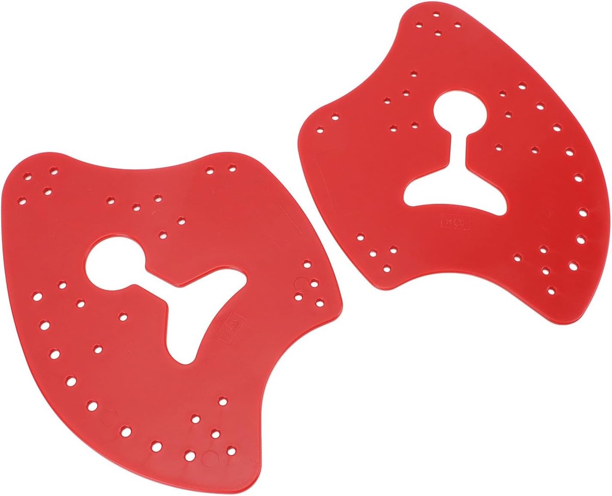 SnelShoppen - Zwemvinnen, Dubbelzijdige PP Siliconen Handpeddels voor Zwembadtraining, M #17, Comfortabel en Ademend, Ideaal voor Lange Zwemsessies