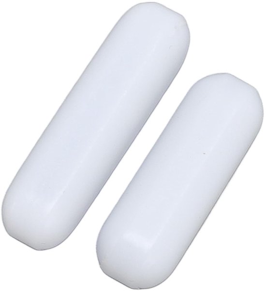 Magnetische Roerstaafjes Set - Magneetroerders PTFE - Laboratorium Mengen - Hoge en Lage Temperatuur - Tot 40 mm - Wit — afbeelding 4