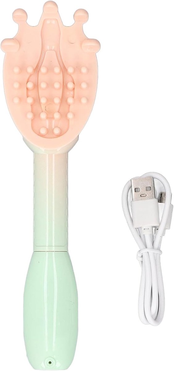 SnelShoppen - Elektrische Rugkrabber, Uittrekbare Massager voor Jeukverlichting met Elektrische Trilling, Zachte Massagefunctie met Ergonomische Handg