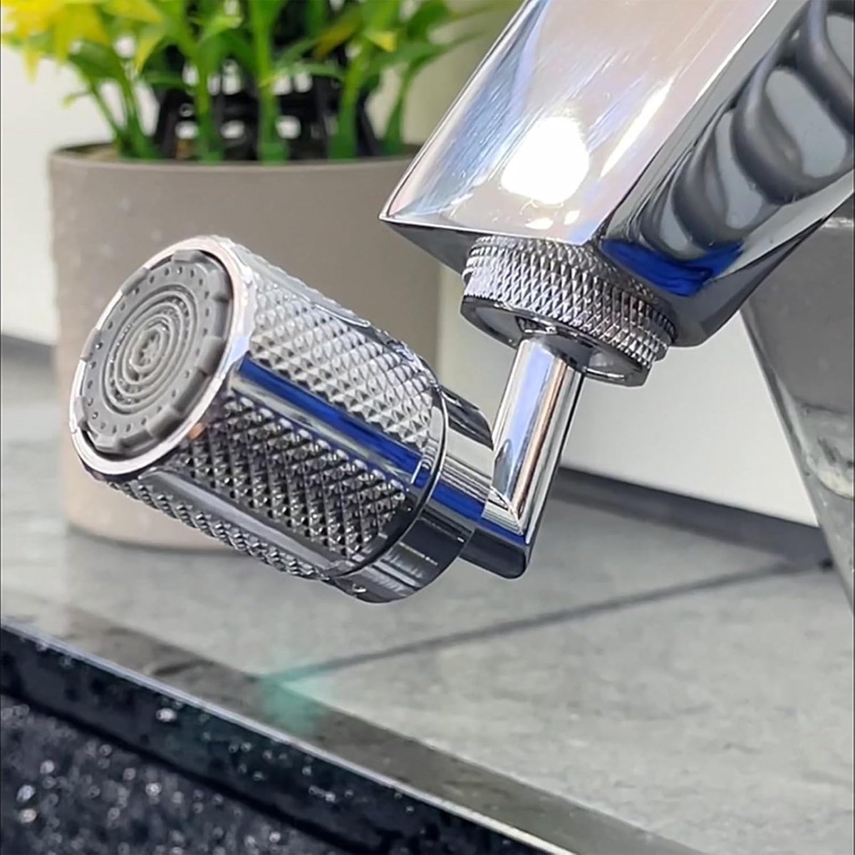 Universal Faucet Aerator FM/M22mm 720° Water Saving Mode/Ventilation Nozzle/Shower Nozzle, 3 Levels for - ShopVlot