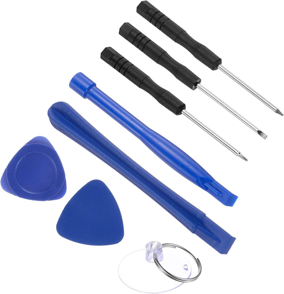 SnelShoppen - Precisie Computer Schroevendraaier Set, Elektronica Schroevendraaiers met Micro Schroevendraaier en Plastic Pry Tool - 8 Delen voor Lapt