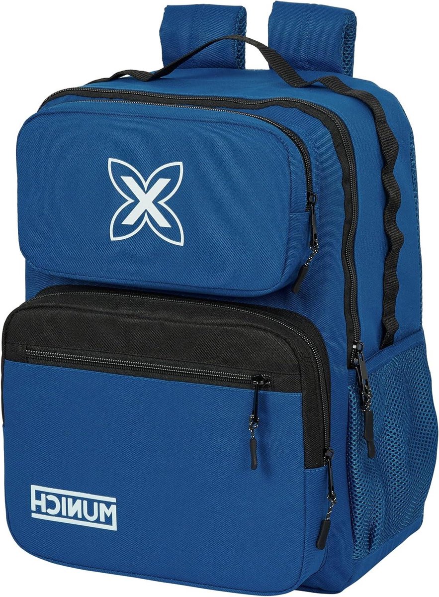 Laptop Rugzak - Schooltas Jongeren - Dagelijks Gebruik - Speciaal Laptopvak - 33 x 16 x 42 cm - Blauw