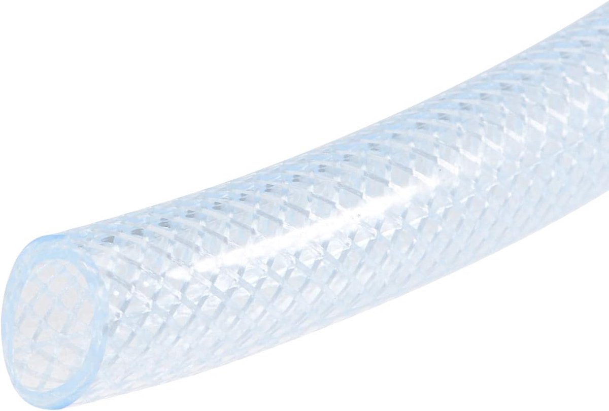 SnelShoppen - Flexibele PVC Tuinslang 10mm ID 15mm AD - 3m Lang - Ideaal voor Tuin, Irrigatie, Pompen, Filters en Sanitaire Installaties